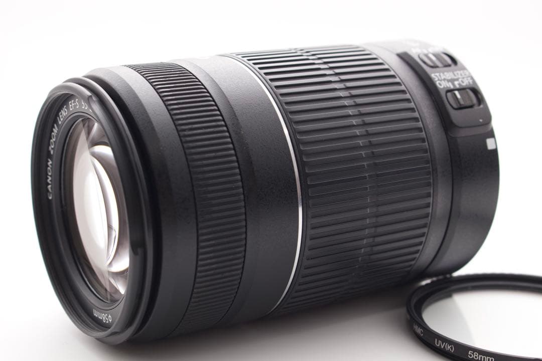 美品✨Canon EF-S 55-250mm IS Ⅱ 手ぶれ補正　望遠