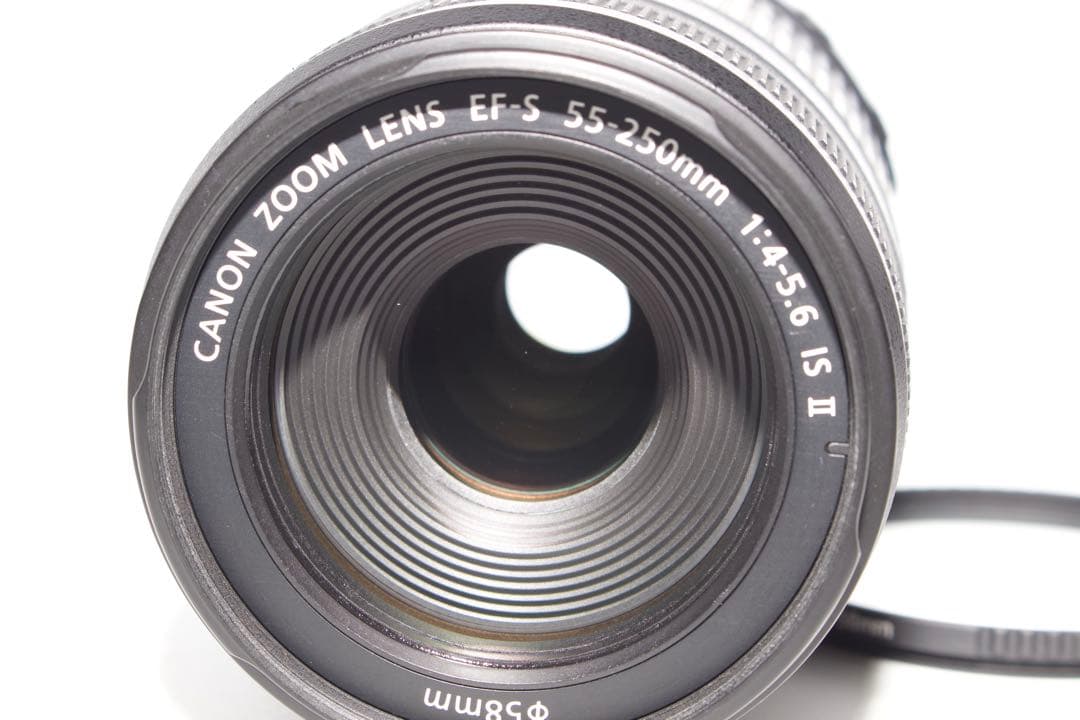 美品✨Canon EF-S 55-250mm IS Ⅱ 手ぶれ補正　望遠