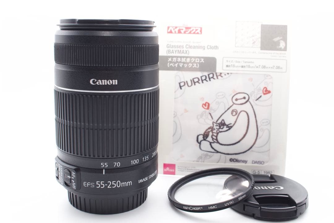 美品✨Canon EF-S 55-250mm IS Ⅱ 手ぶれ補正　望遠