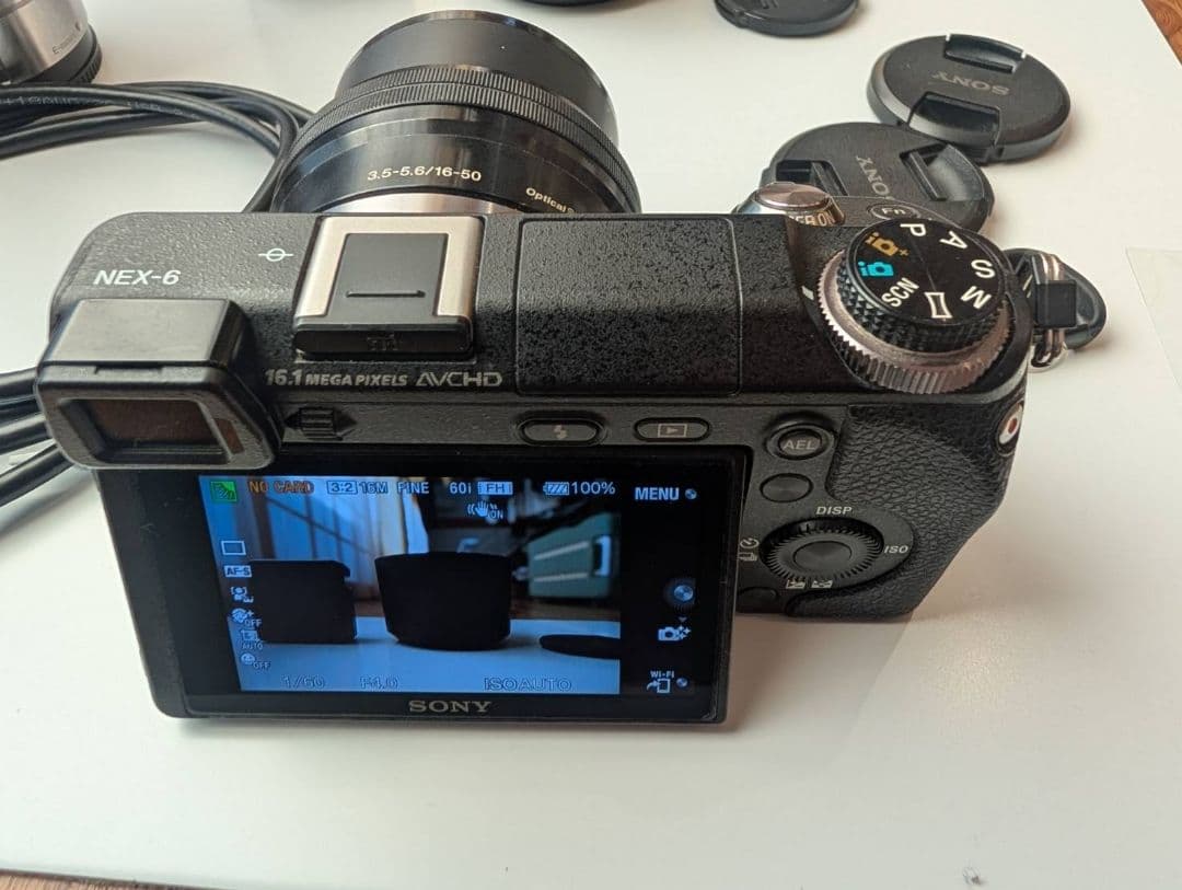 ソニー SONY ミラーレス一眼 α NEX-6Y ダブルズームレンズキット