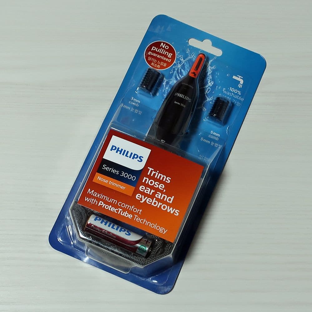 フィリップス 鼻毛カッター 鼻毛・耳毛トリマー NT3160 PHILIPS