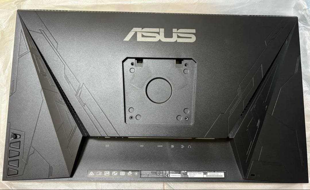 【即日発送】ASUSゲーミングモニター165Hz モニターライト付