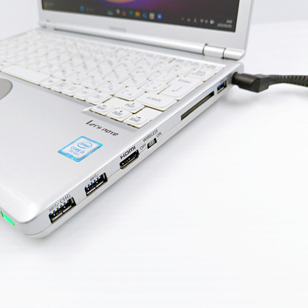 超人気レッツノートCF-SZ6✨Windows11 カメラ付ノートパソコンj63