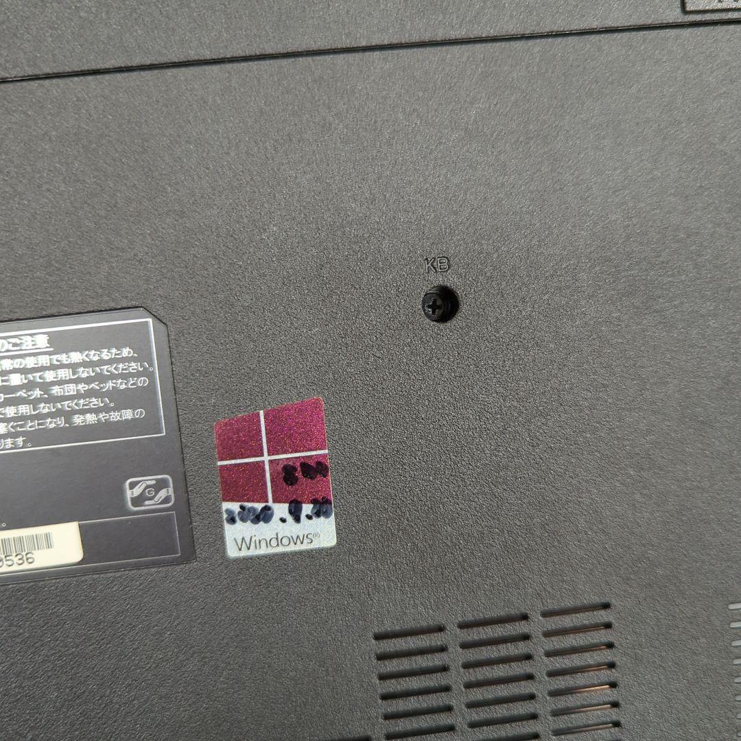 MouseComputer Corei5 メモリ16GB SSD512GB初期化