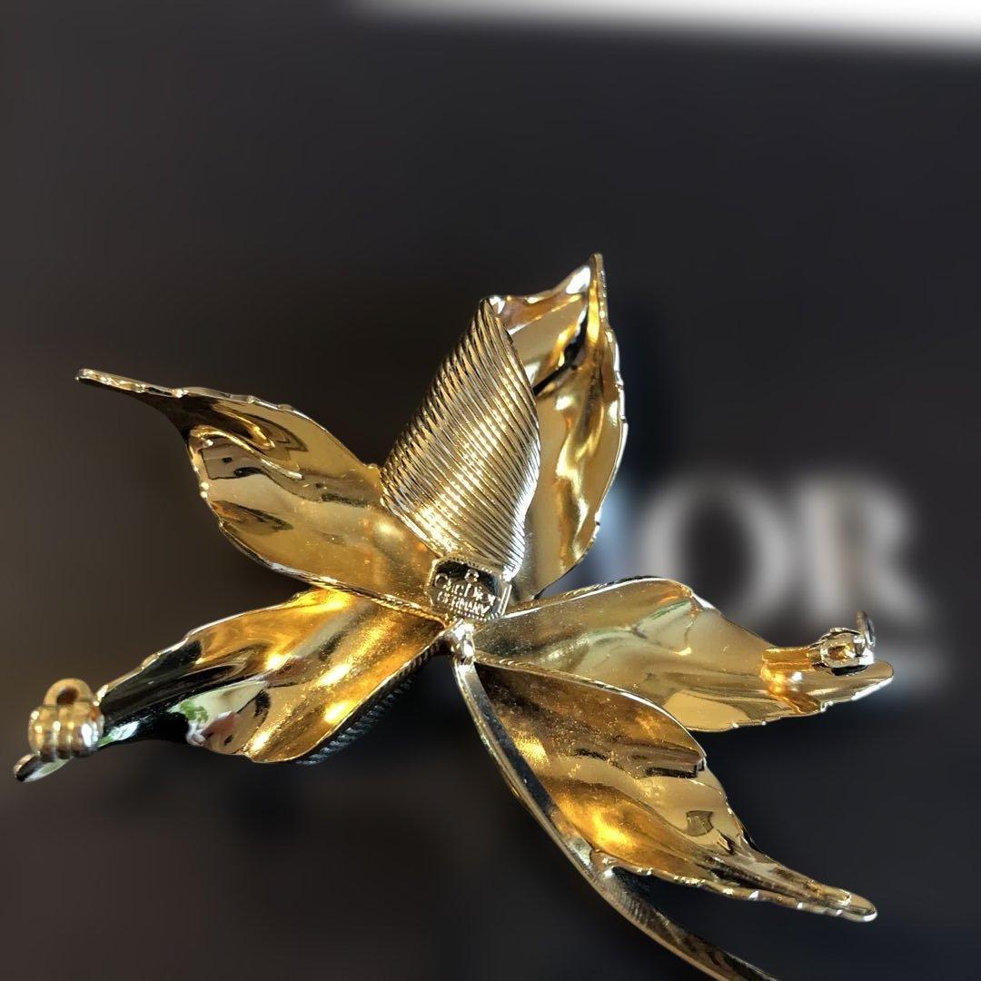 ディオール　DIOR ブローチ