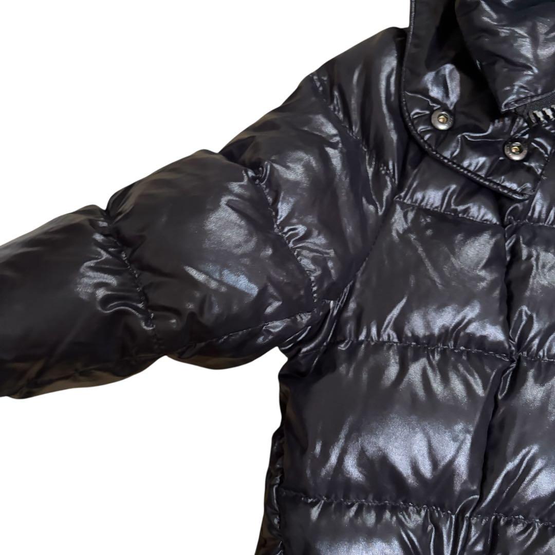 TATRAS タトラス フード ダウンジャケット ブラック レディース 光沢 黒