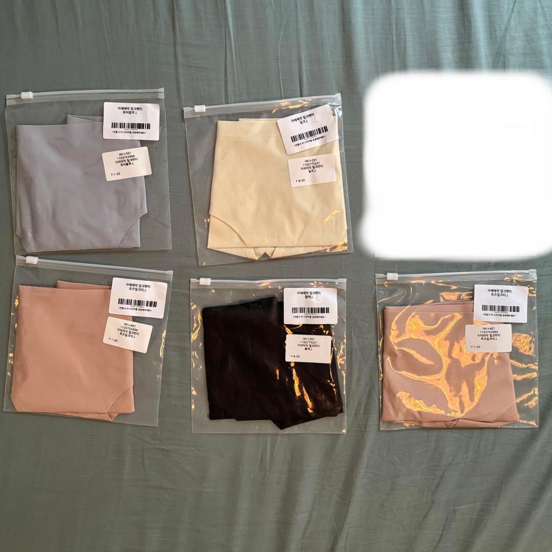 crassiang 3cmミルクブラ　セット ノンワイヤーブラ　ショーツ　値下げ