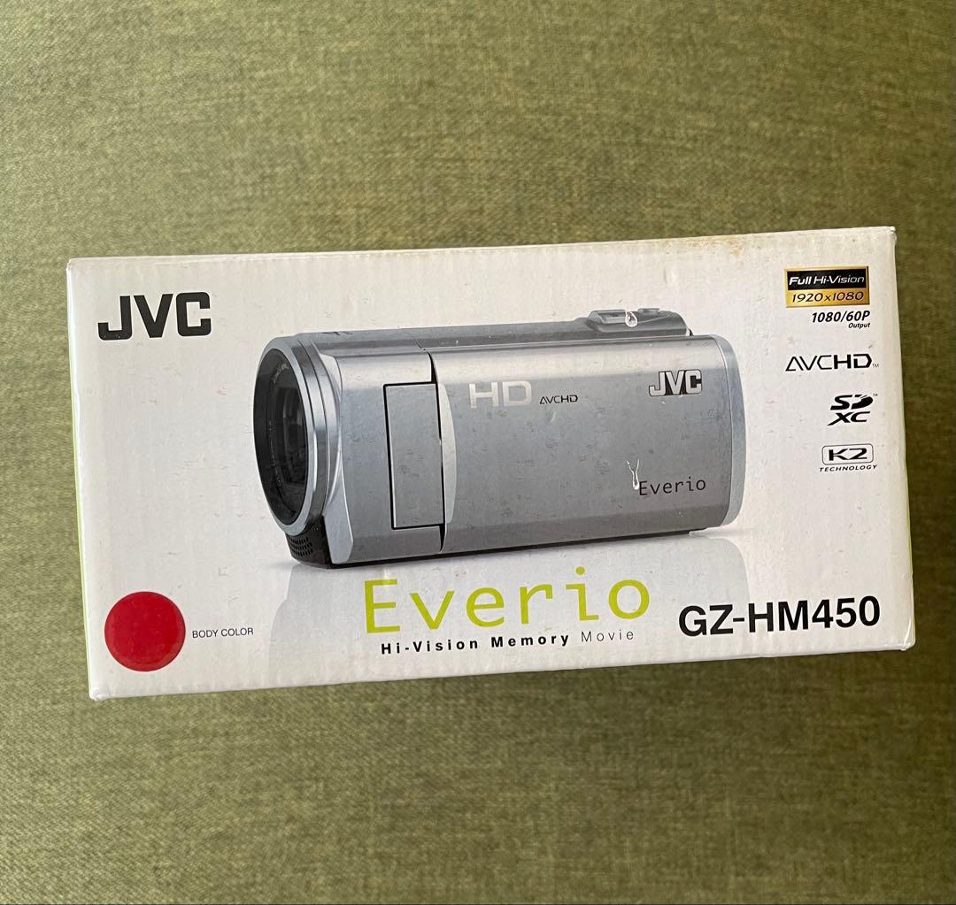 JVC Everio GZ-HM450 ルージュレッド