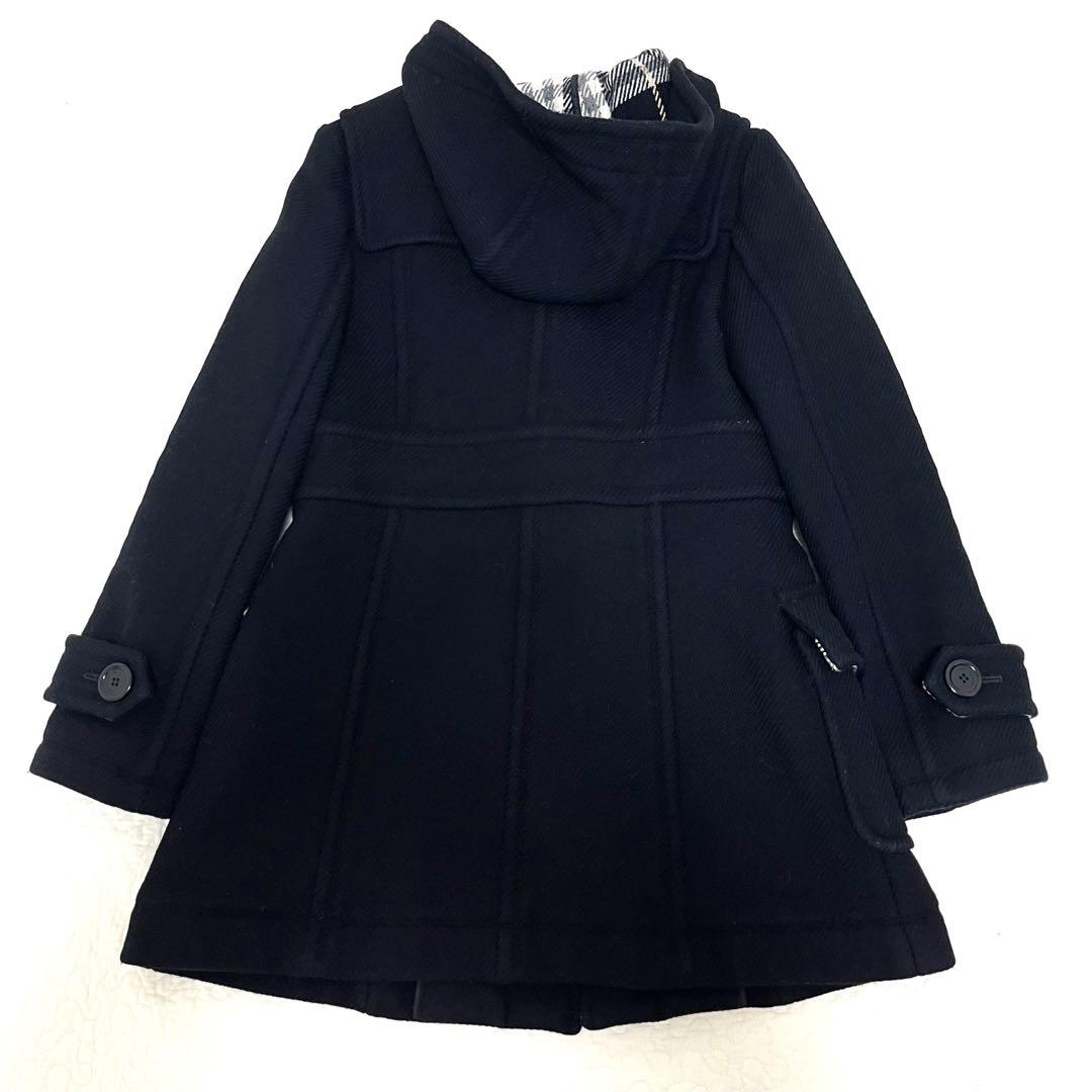 BURBERRY ブルーレーベル ダッフルコート ノバチェック　ホースロゴ