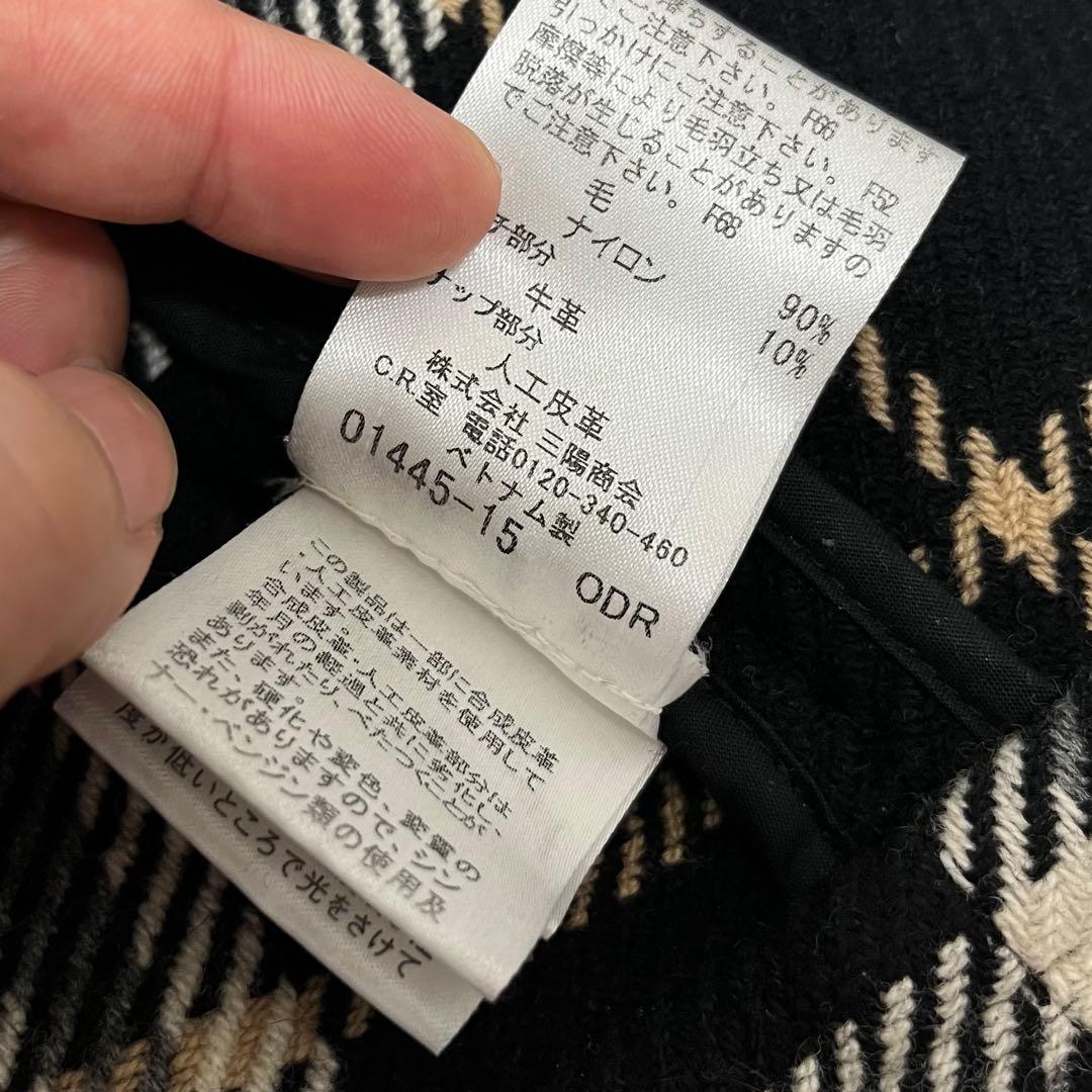 BURBERRY ブルーレーベル ダッフルコート ノバチェック　ホースロゴ