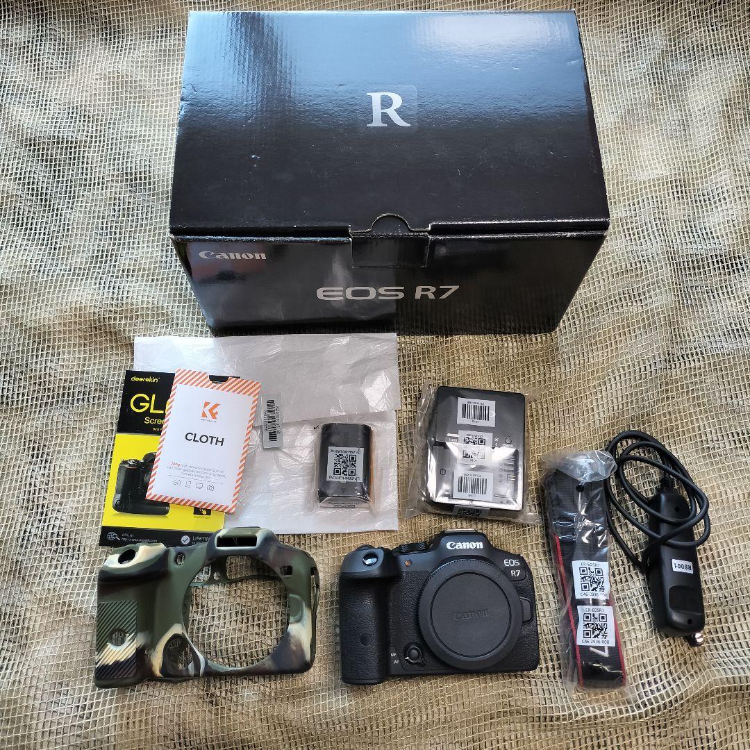 最終値下 Canon EOS R7 ボディ ジャケットセット