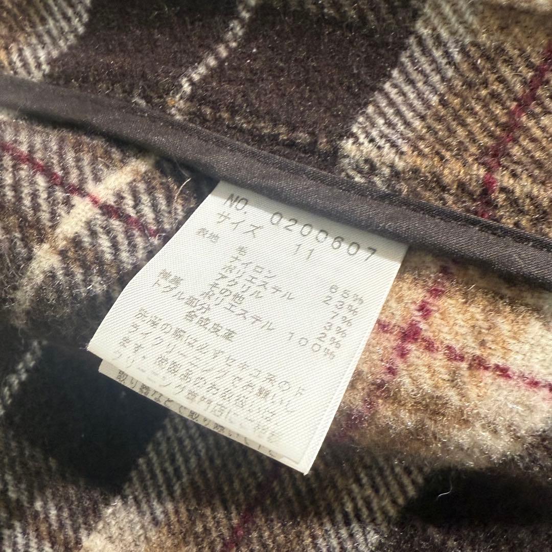 極美品　EAST BOY ダブルフェイス　袖裏地付/ジップ付　ダッフルコート