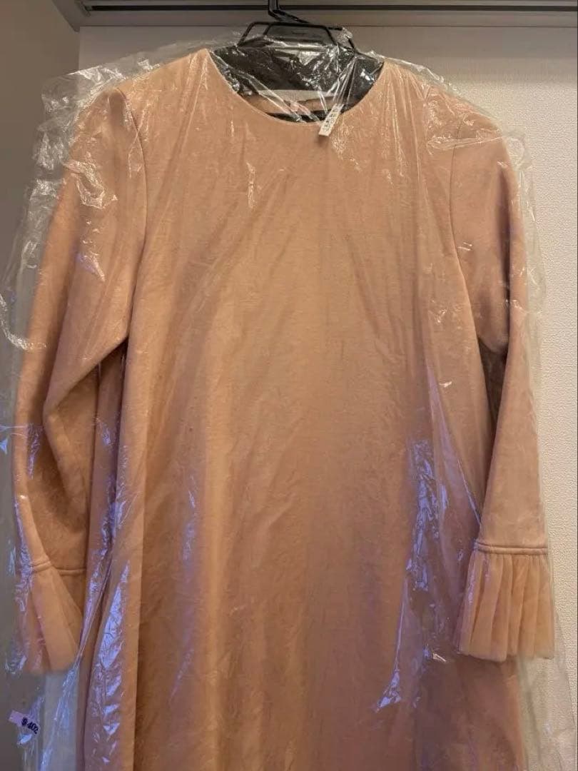 tsurubymarikooikawa suger ベージュピンク ワンピース