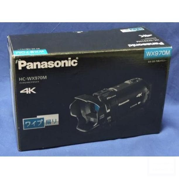 【在庫限り】Panasonic 4Kビデオカメラ WX970M 　ブラック