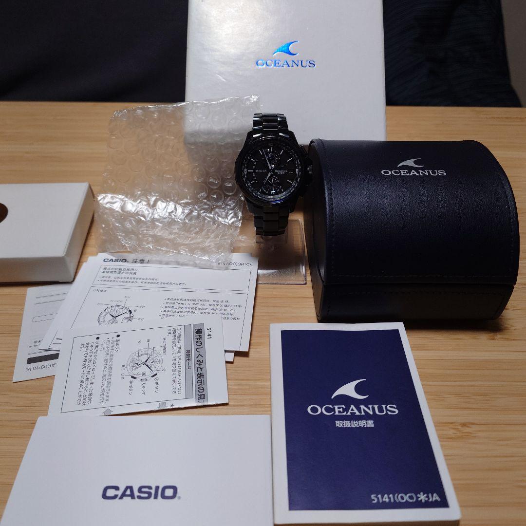 カシオCASIO電波ソーラー腕時計OCW-T1000