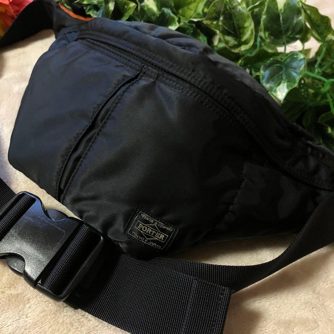 未使用に近い極美品　PORTER ポーター　ボディバッグ　タンカー　ブラック