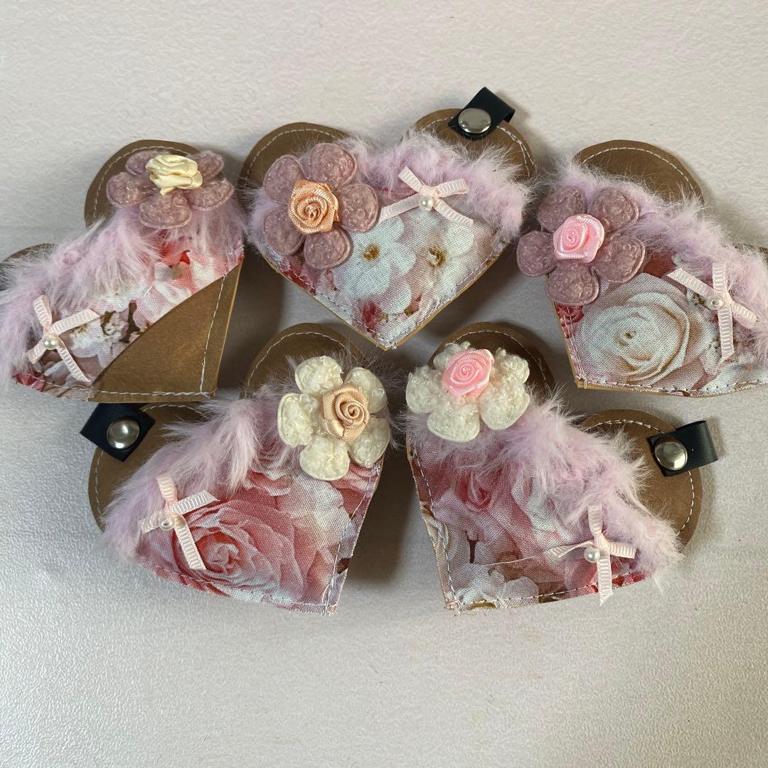 いちごパフェ★　デニムリメイクチャームお取り置き❶