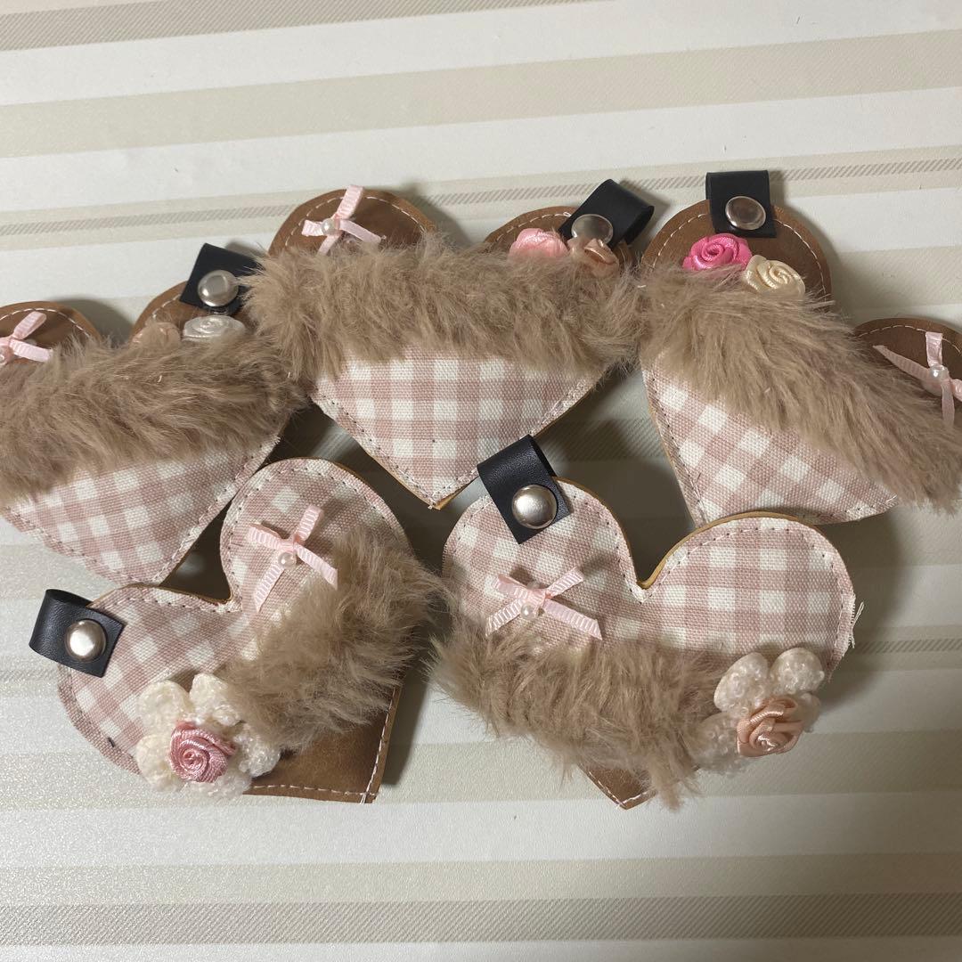 いちごパフェ★　デニムリメイクチャームお取り置き❶