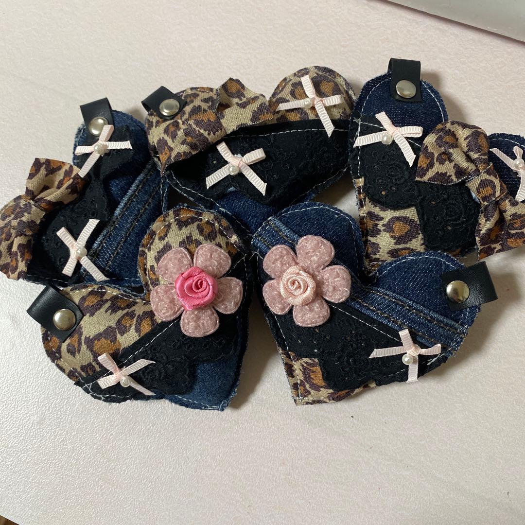 いちごパフェ★　デニムリメイクチャームお取り置き❶