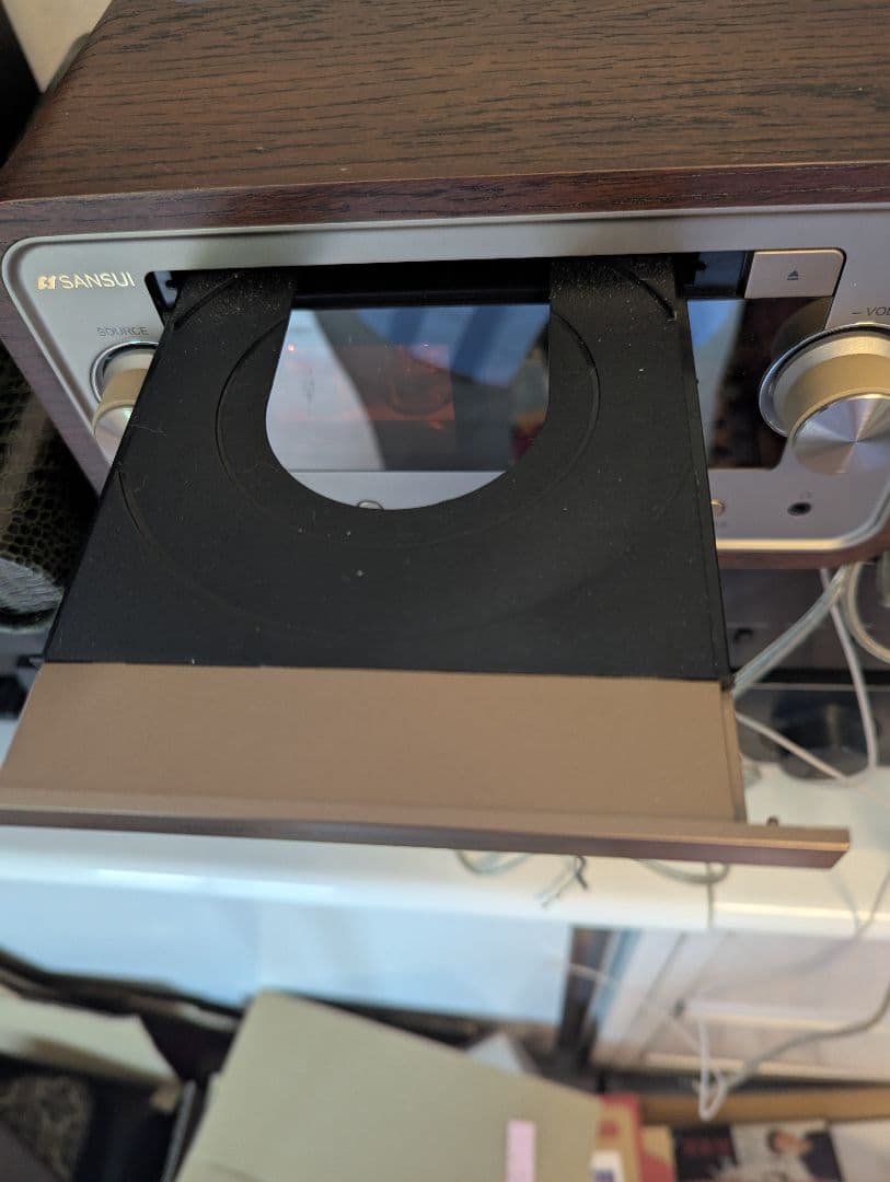 退院セール‼️SANSUI真空管搭載ハイブリッドアンプコンポ SMC-300BT