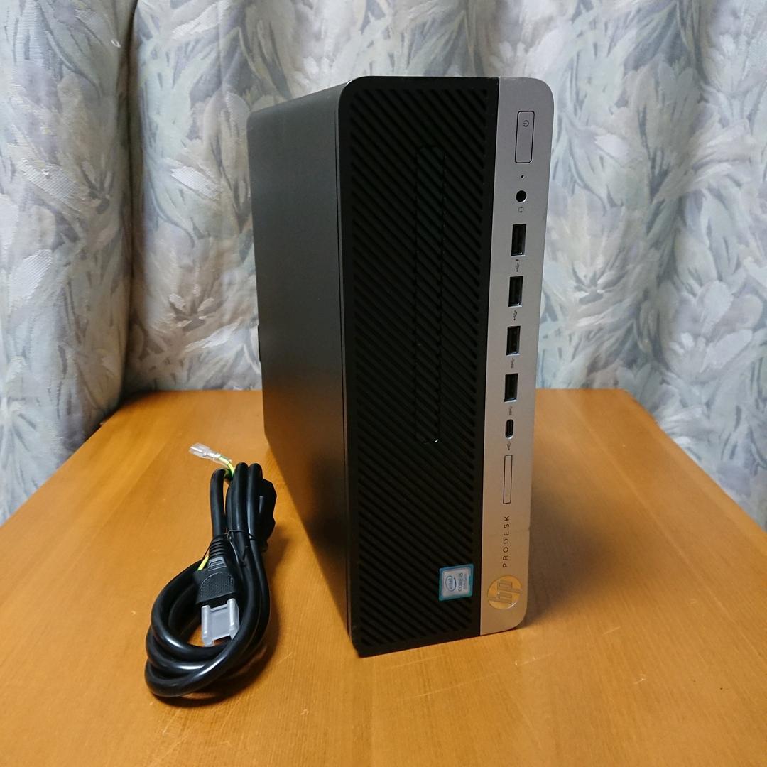 Windowsデスクトップ HP ProDesk 600G4 i5-8500/16GB/512GB SSD