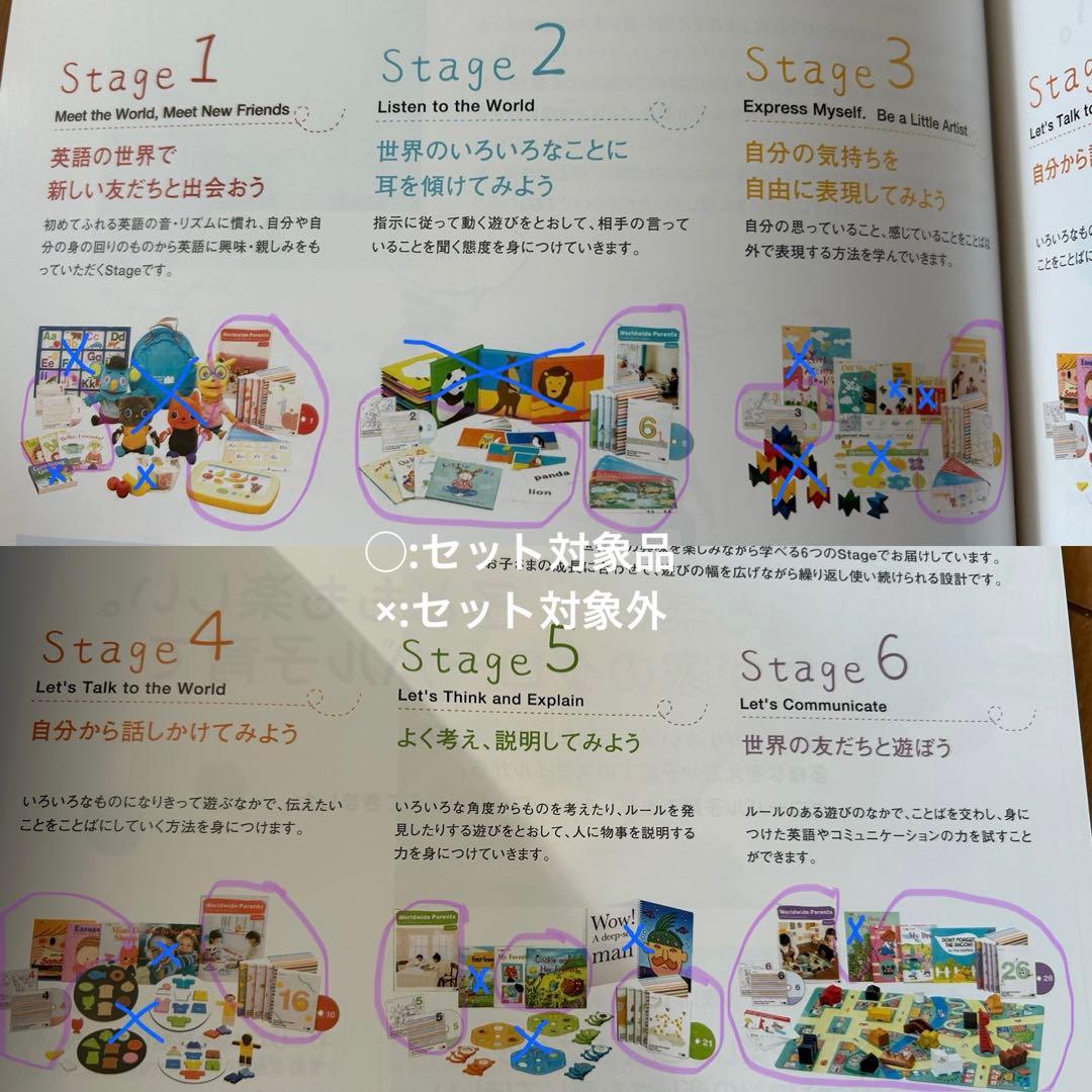 特別値引中【美品】ワールドワイドキッズ　公式購入WWK セット