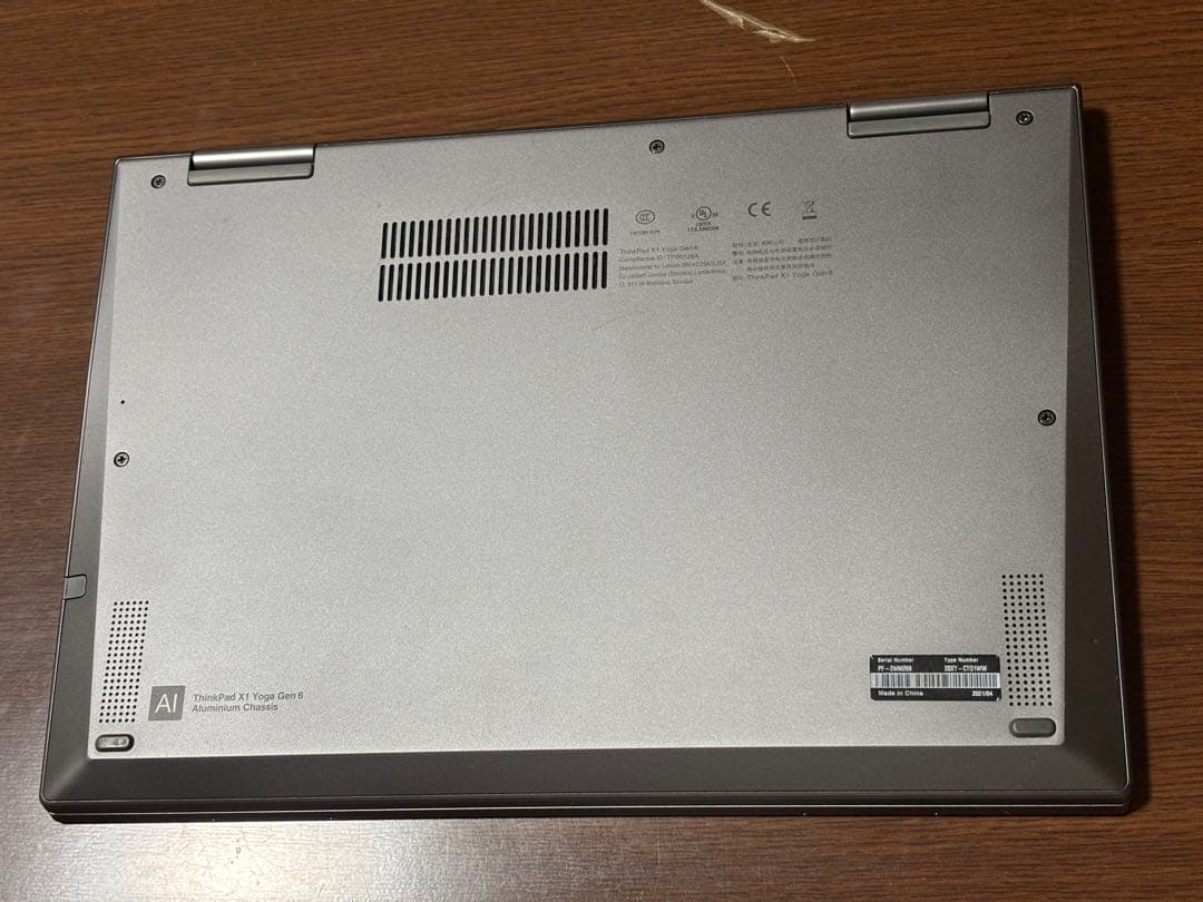 ThinkPad X1 Yoga Gen6 i7-1185G7 32G 4K液晶