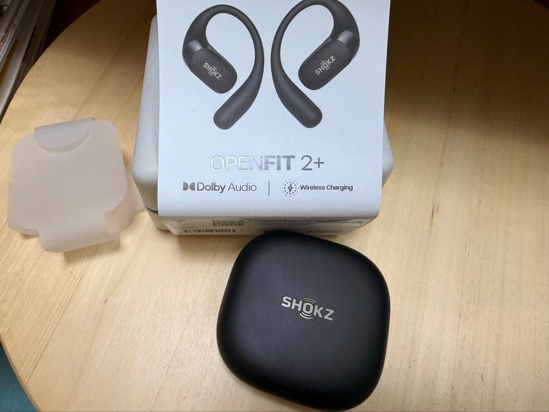 shokz OPENFIT 2+ ブラック1週間使用