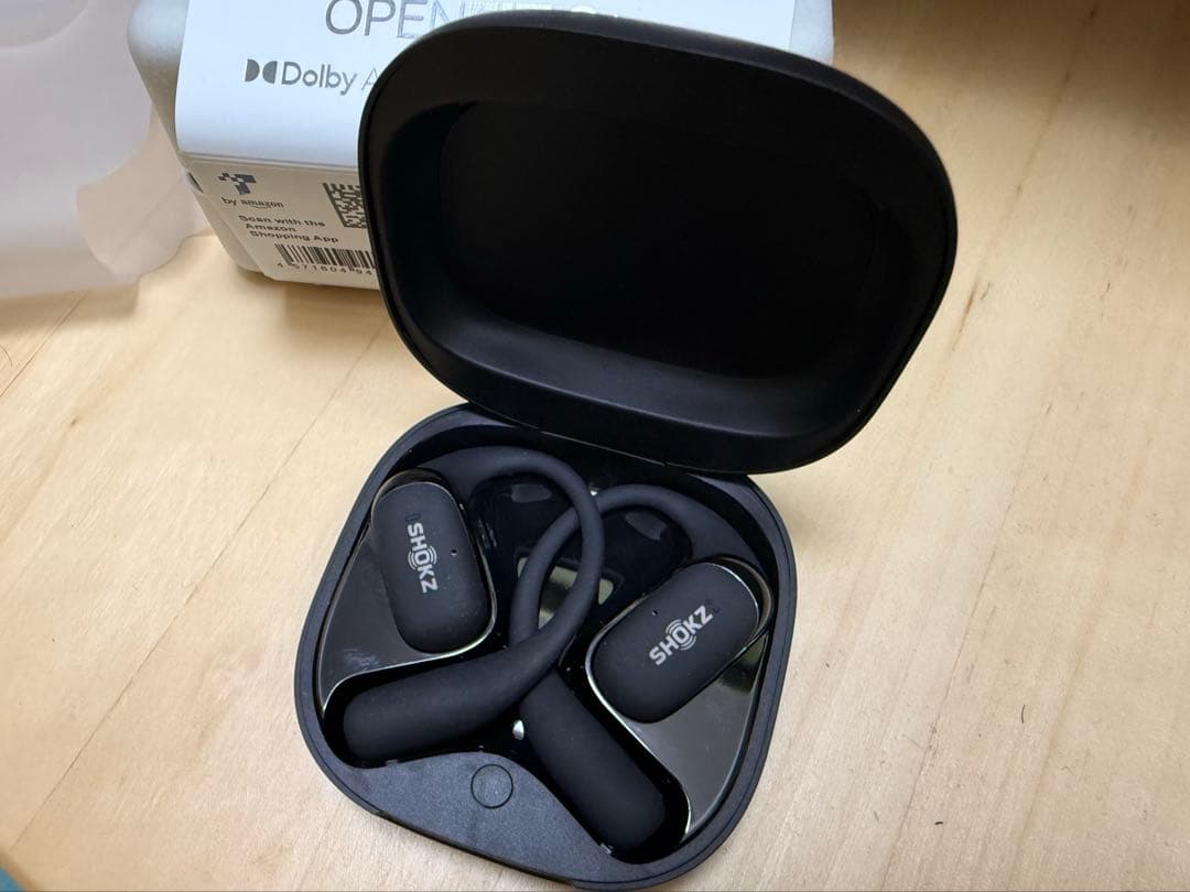 shokz OPENFIT 2+ ブラック1週間使用