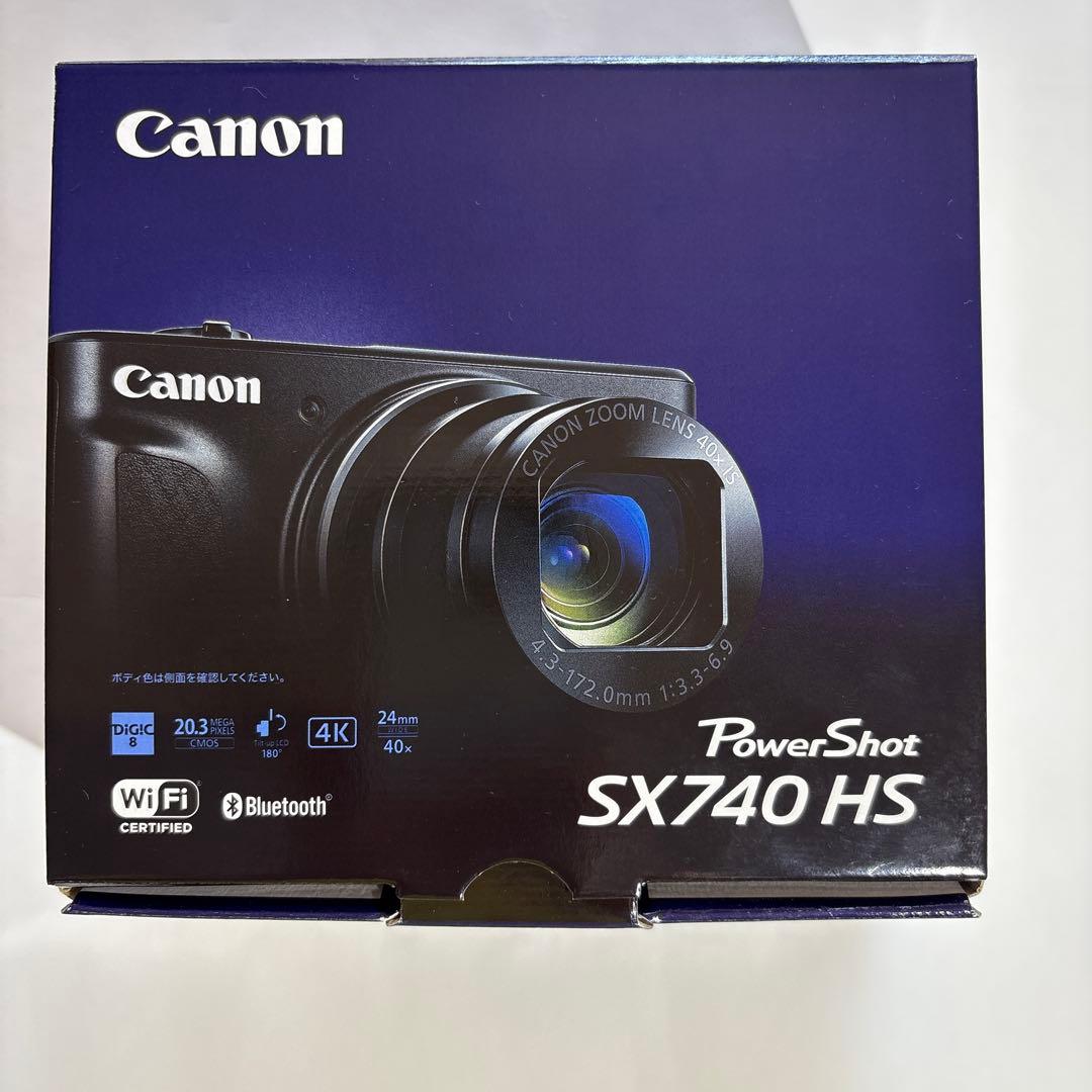 新品　未使用　Canon power shot SX740 HS