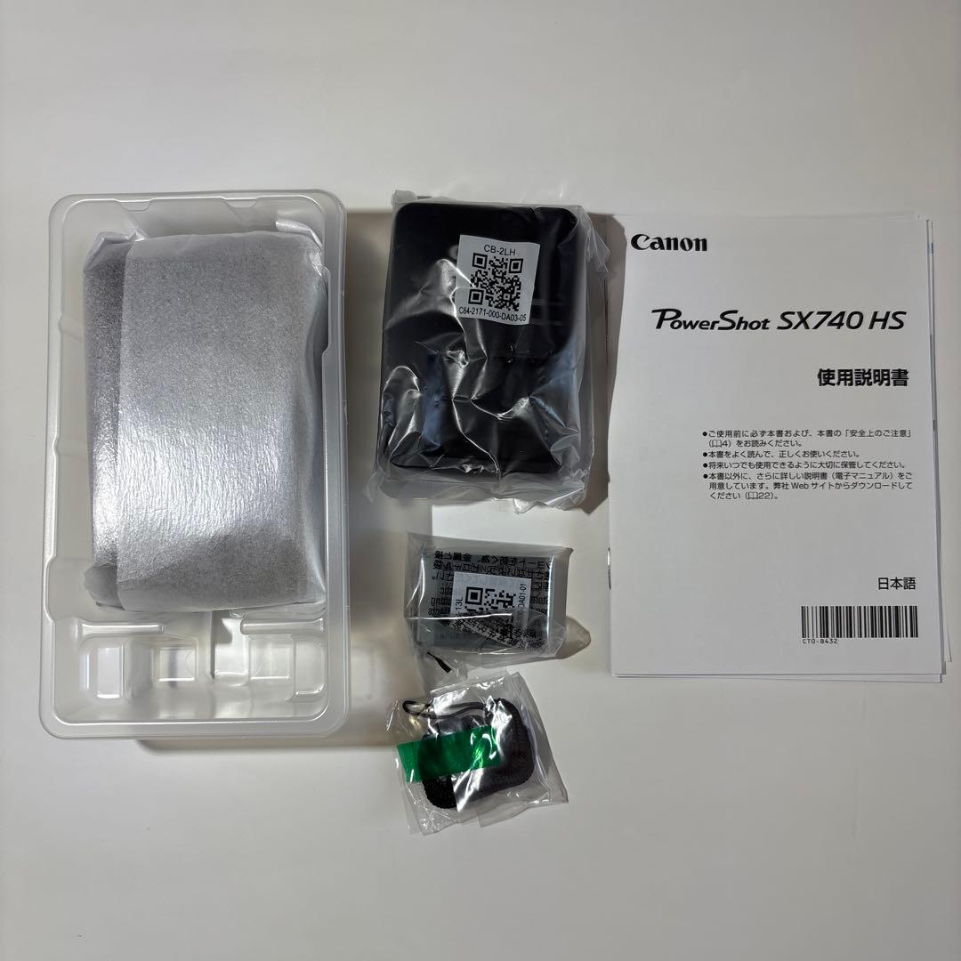 新品　未使用　Canon power shot SX740 HS