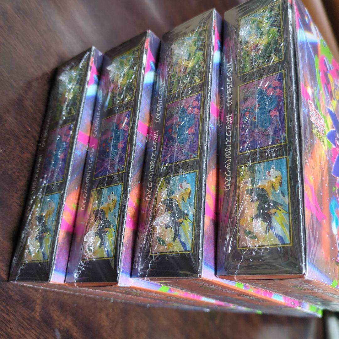 ポケモンカードゲーム インフィニティX 4BOX　シュリンク付き