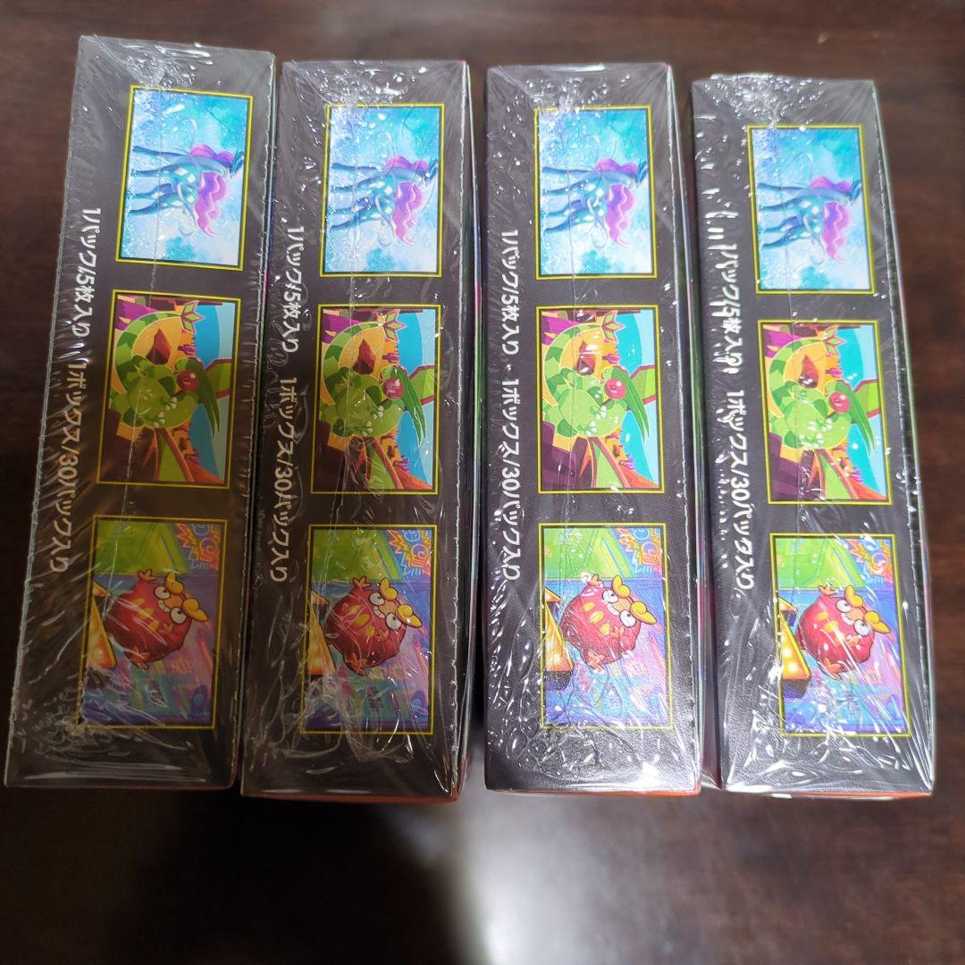 ポケモンカードゲーム インフィニティX 4BOX　シュリンク付き