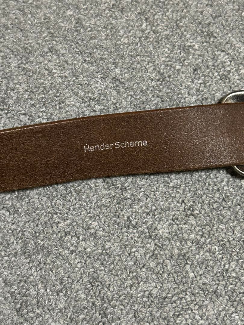 Hender Scheme Settler's belt black ベルト