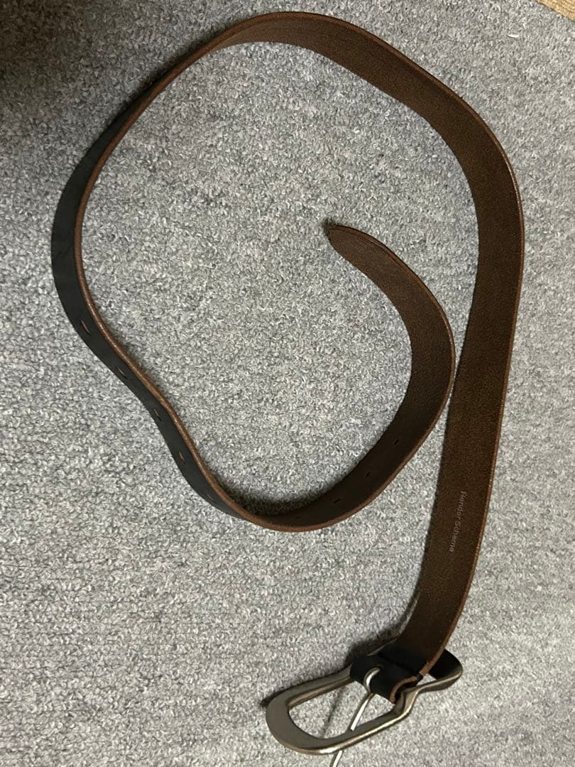 Hender Scheme Settler's belt black ベルト