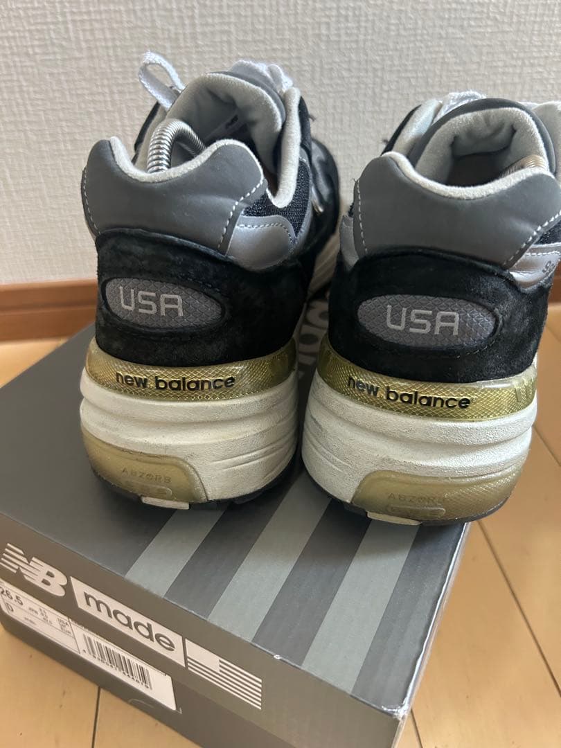 New Balance M992EB ブラック