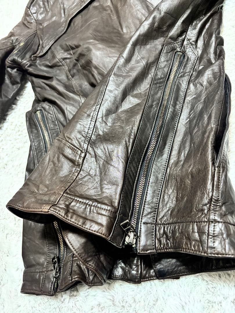 キョウジマルヤマ　革ジャン