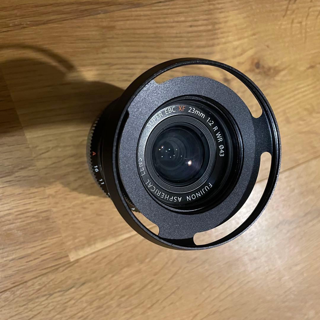 FUJIFILM XF23mmF2 R WR レンズ フード付き