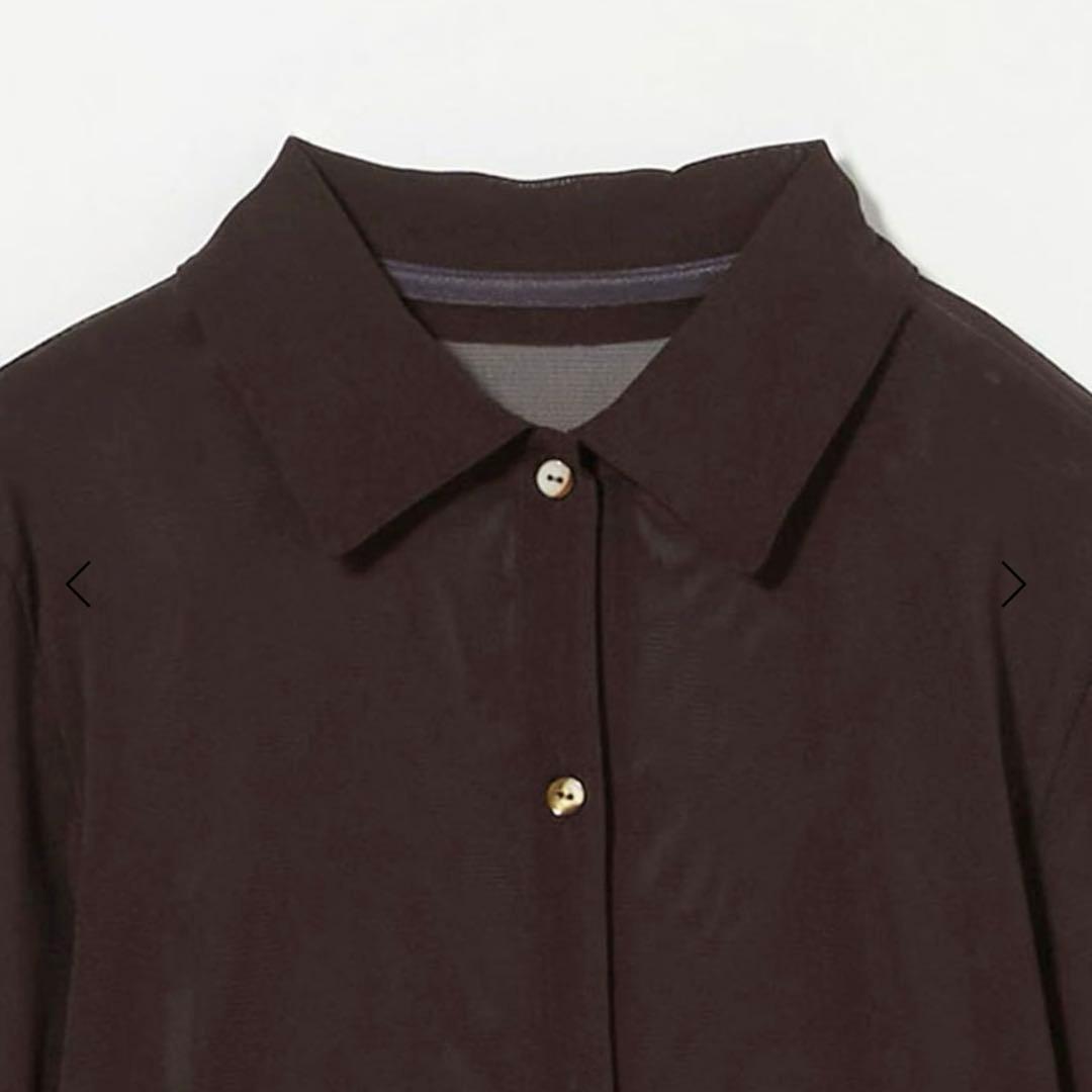 6 ROKU ナイロン チュール シャツ