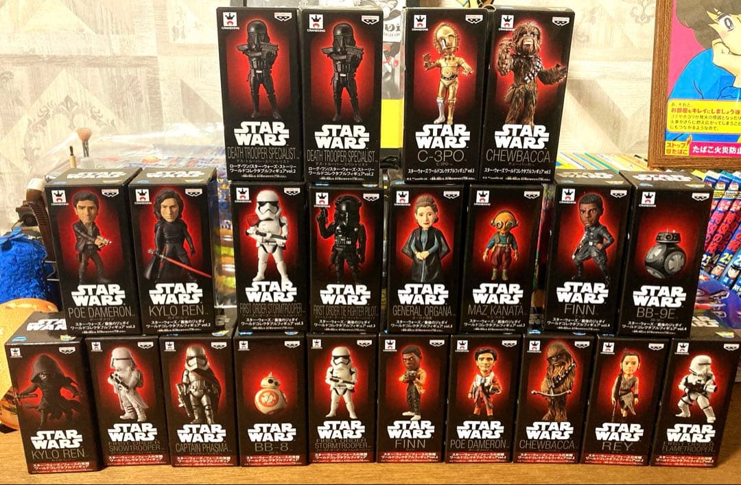 まとめ売り　スターウォーズ　ワールドコレクタブルフィギュア　22体セット