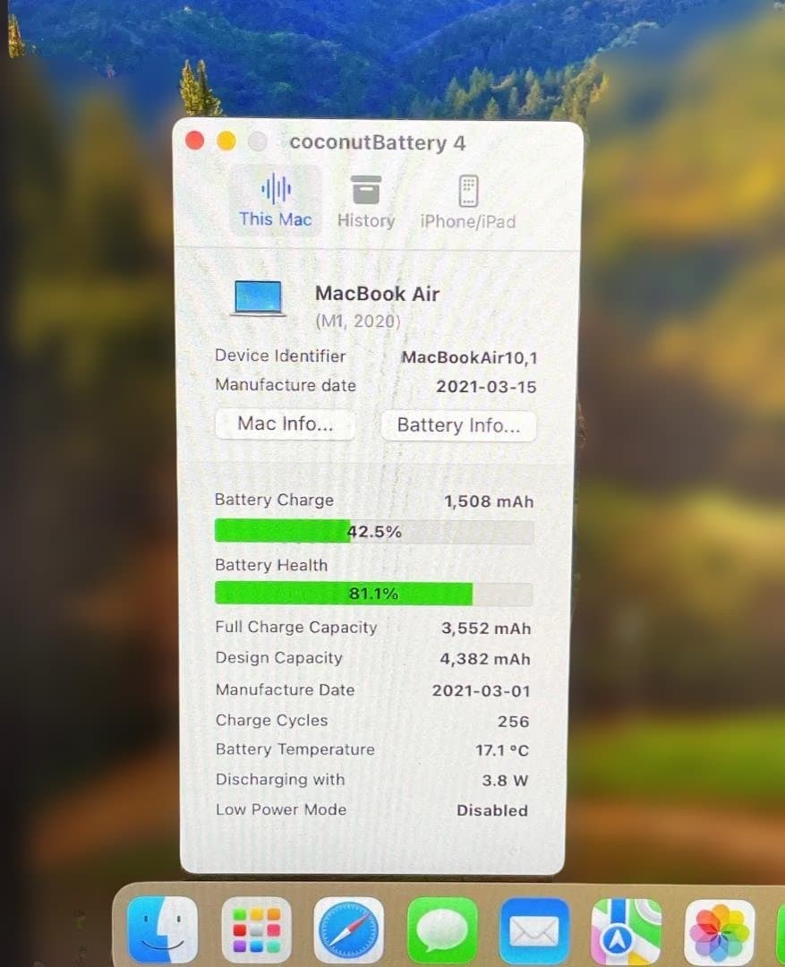 Apple MacBook Air M1 13.3 US配列 8GB/256GB