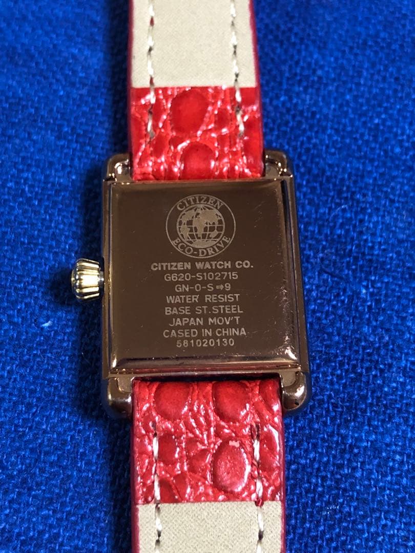 CITIZEN kii ソーラー時計　革ベルト新品交換済