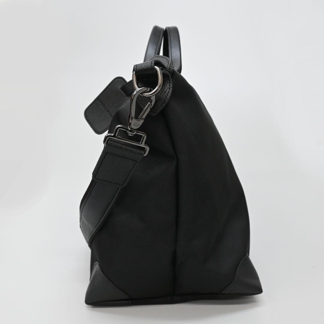 47577★年 ロンシャン ボストンバッグ ルプリアージュ ブラック