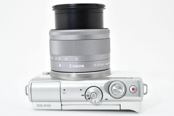 【美品】キャノン Canon EOS M100 レンズキット ミラーレスカメラ