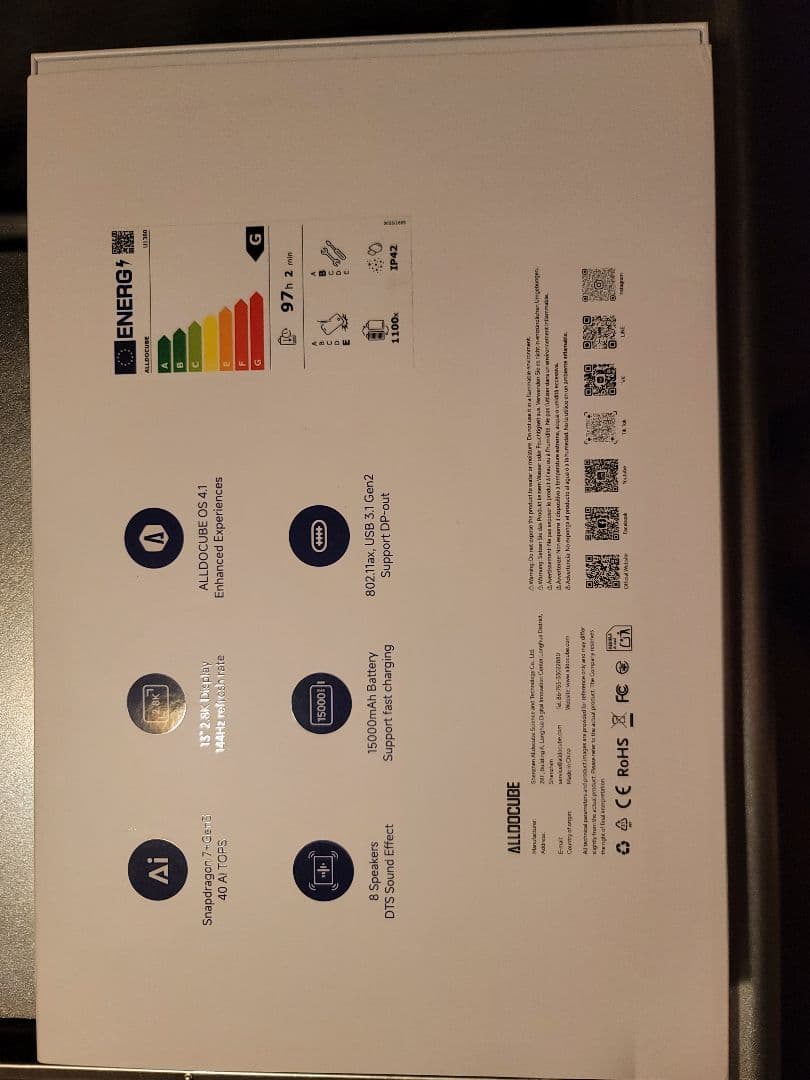 ALLDOCUBE Ultra Pad 13インチタブレット