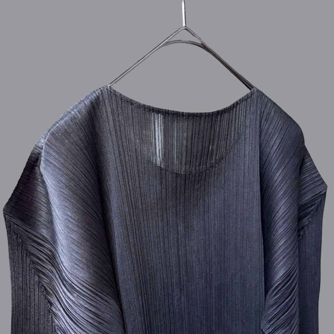 トップス Rare 00s Archive PLEATS PLEASE Black Top