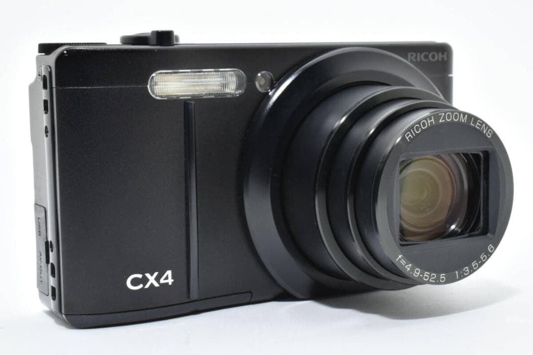 【美品/充電器付き】RICOH デジタルカメラ CX4 ブラック #114