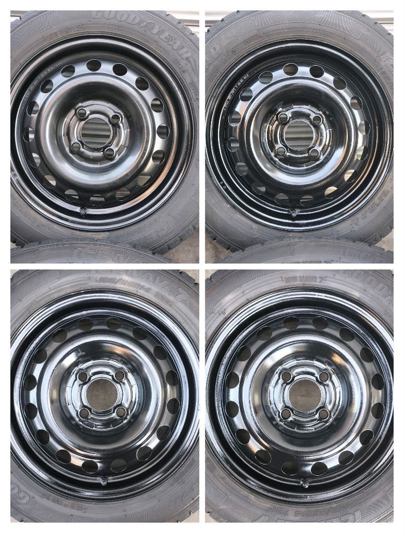 2020年製スタッドレス スチールホイール 165/65R14