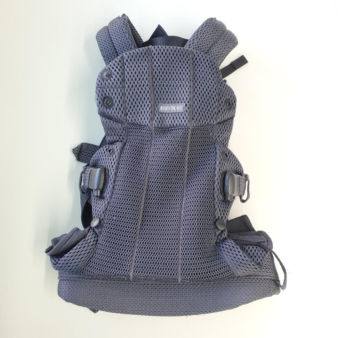 【美品】ベビービョルン　抱っこ紐　ハーモニー　アンスラサイト
