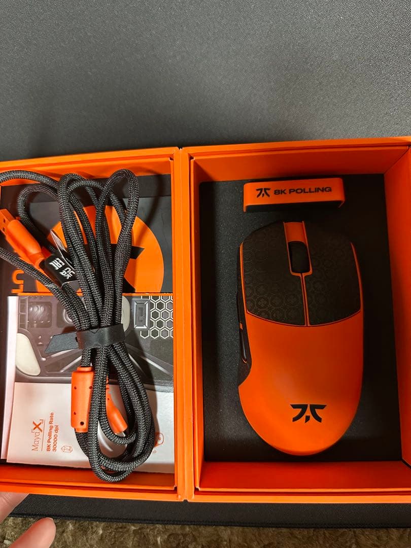 LAMZU Maya X 8K Fnatic Edition オレンジ